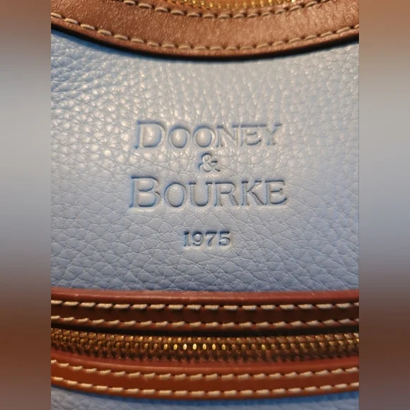 Dooney & Bourke Blue and Brown Women's Bag NWOT - Picture 12 of 15